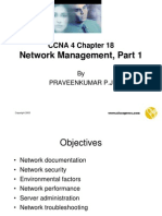 Network Management, Part 1: CCNA 4 Chapter 18