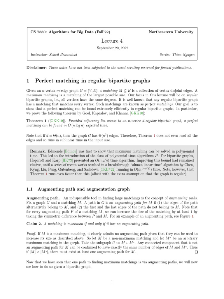 Lec Note 4 | PDF