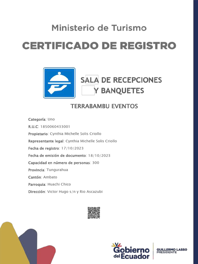 Certificado Terrabambu Eventos Signed Pdf