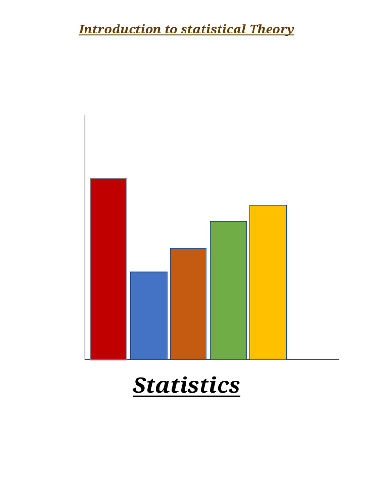 Introduction to statistical theory pdf