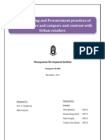 IRM Project Report_ Merchandising & Procurement
