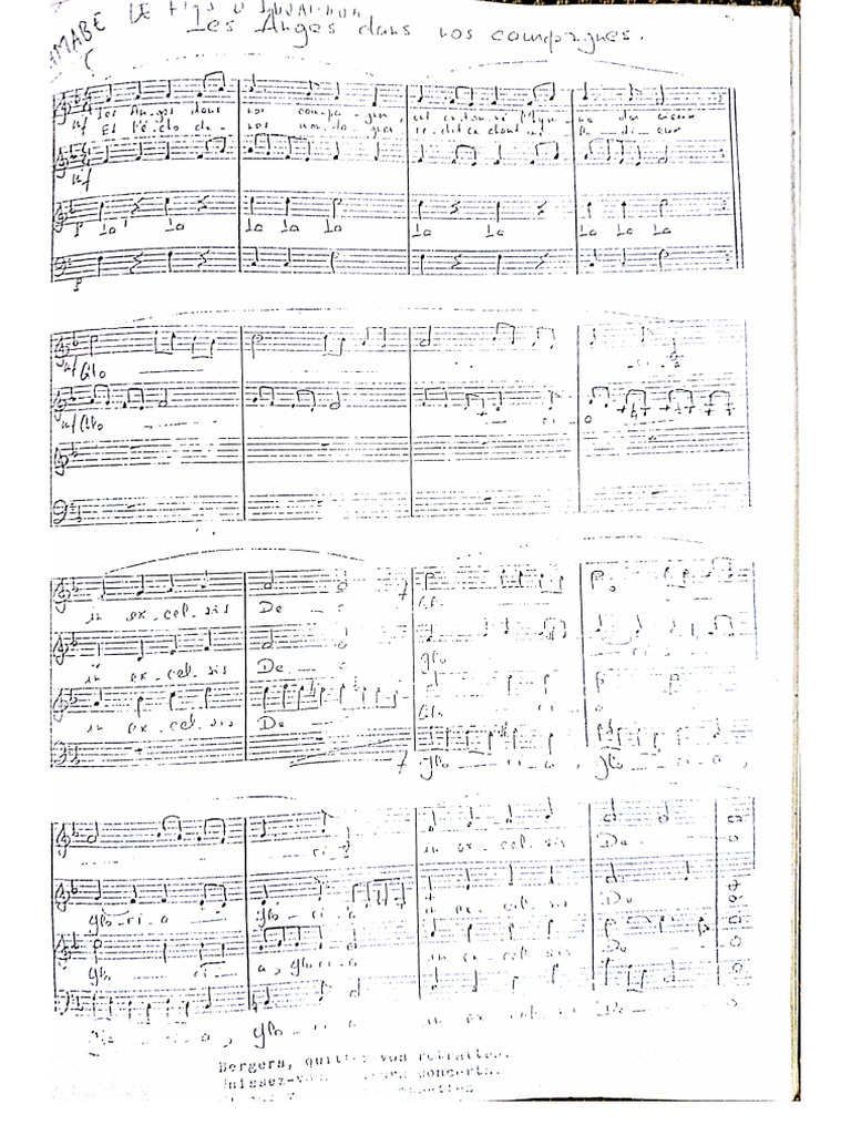 Les Anges Dans Nos Campagnes | PDF