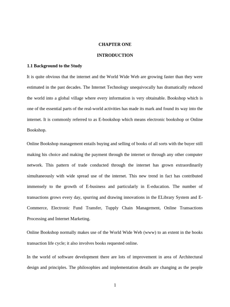 Complete Project On Book Shop Management System With e Learning | PDF ...
