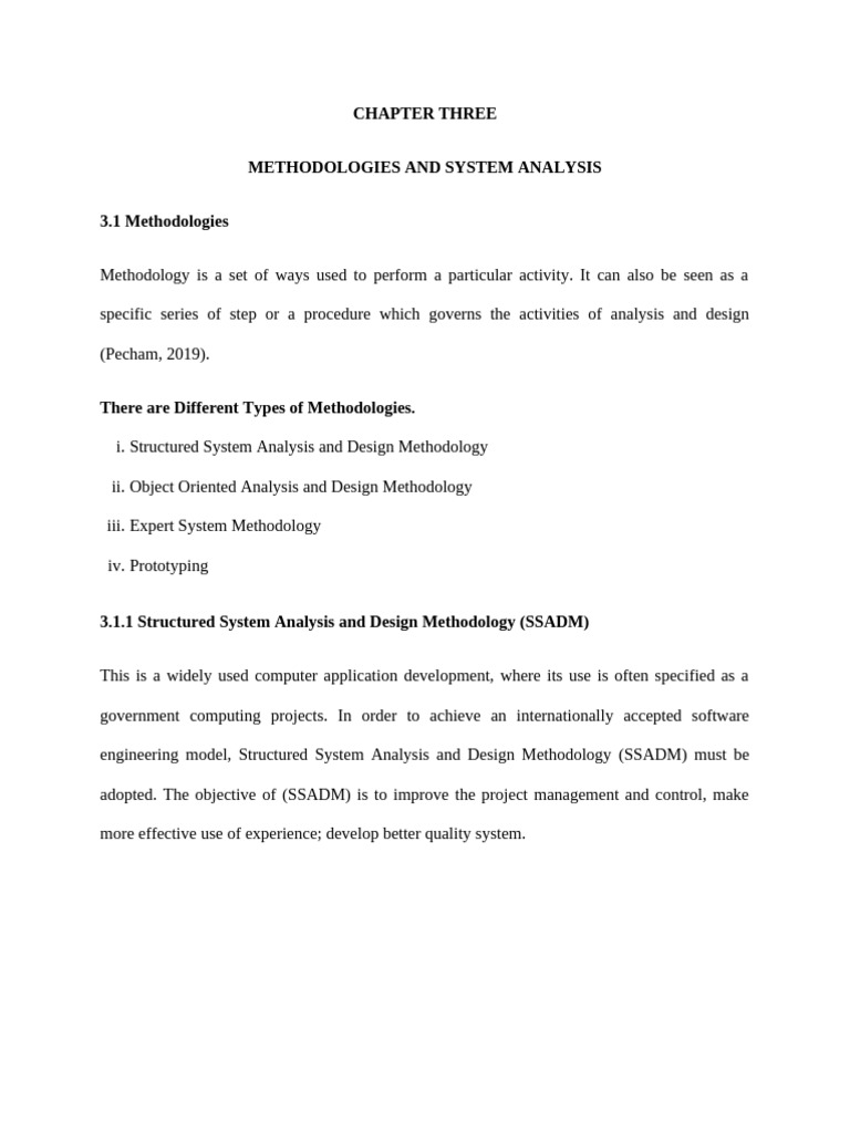 System Analysis & Methodologies | PDF | Software Prototyping | Object ...