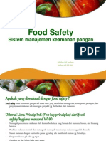 FOOD SAFETY MANAJEMEN