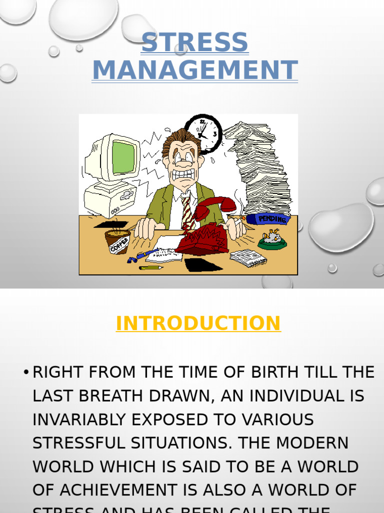 Stress Management Pdf