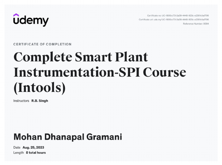 Mohan Certificated-4 | PDF
