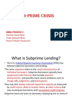 Sub-Prime Crisis Presentation