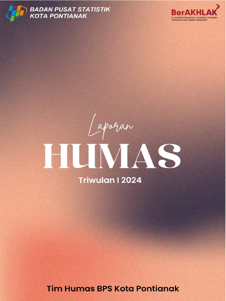 Laporan Kegiatan Humas TW I 2024 | PDF