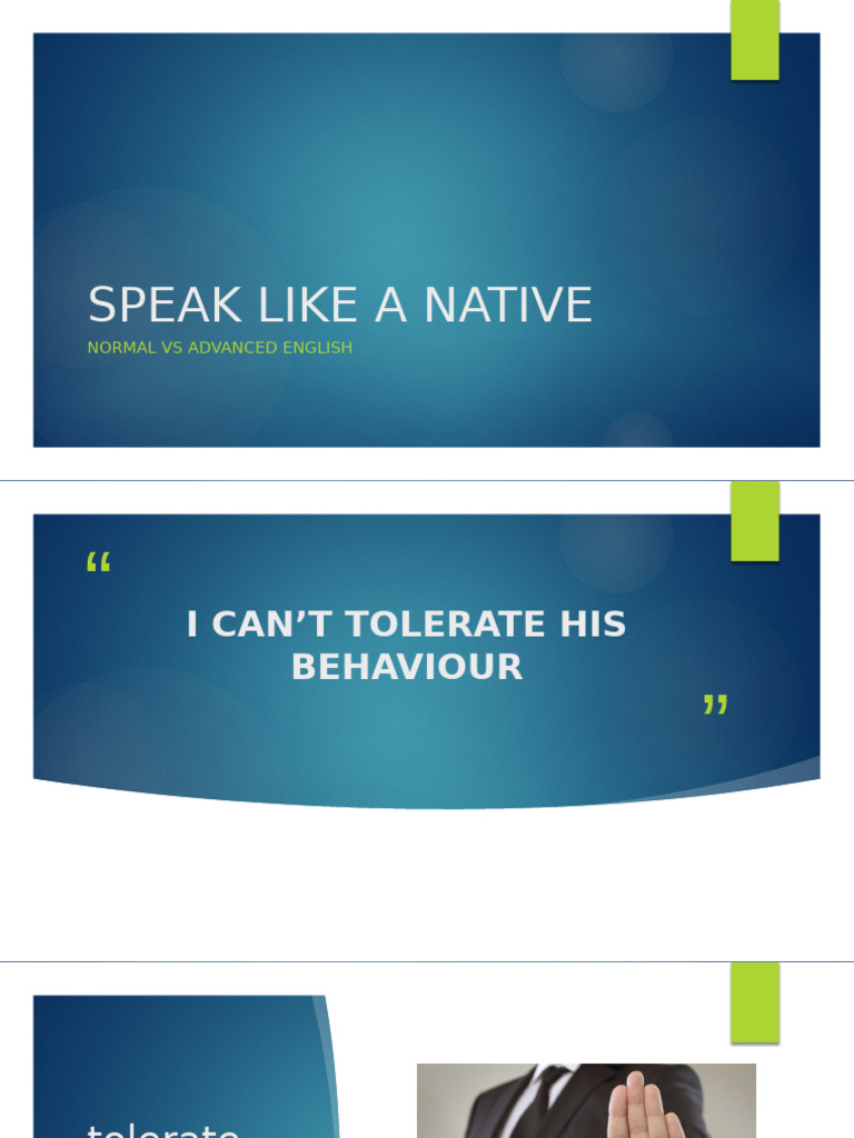 Speak Like A Native Pdf