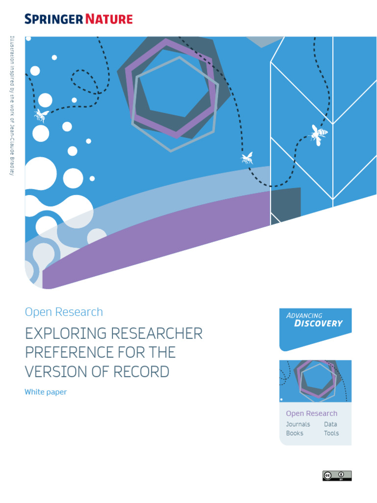 Exploring Researcher Preference For The VOR by Springer Nature | PDF