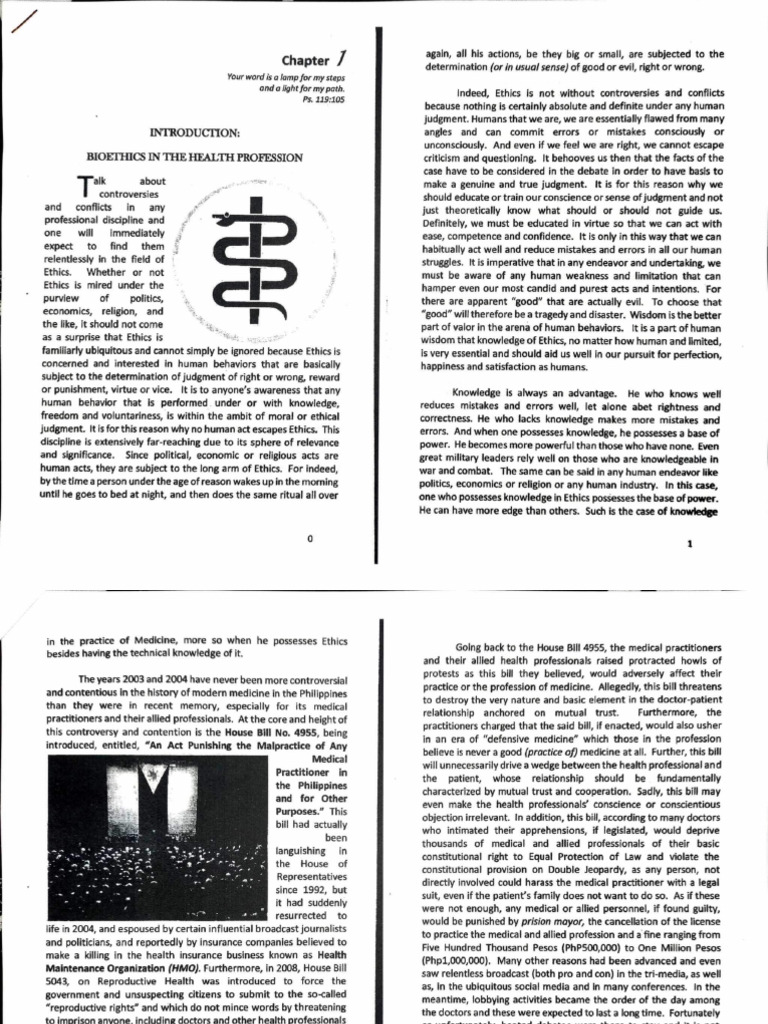 ETHICS Module 1 | PDF