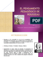 El Pensamiento Pedagógico de Rousseau