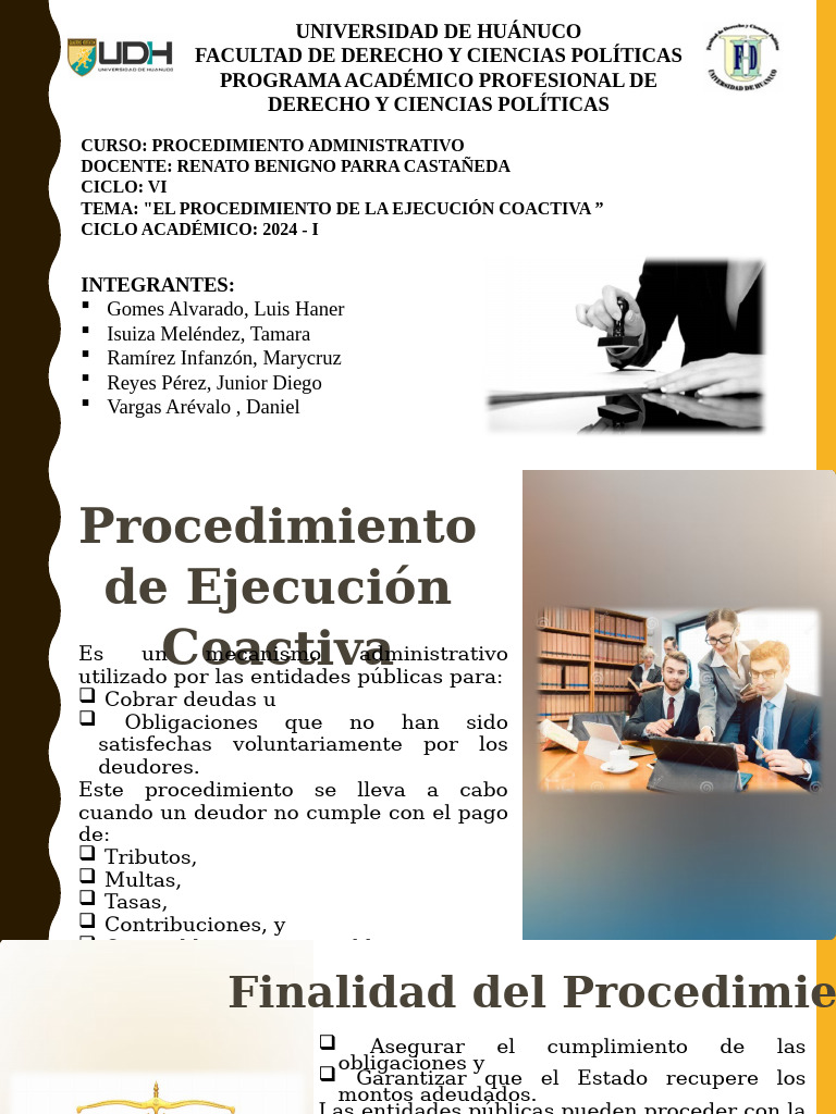 Procedimiento de Ejecucion Coactiva | PDF
