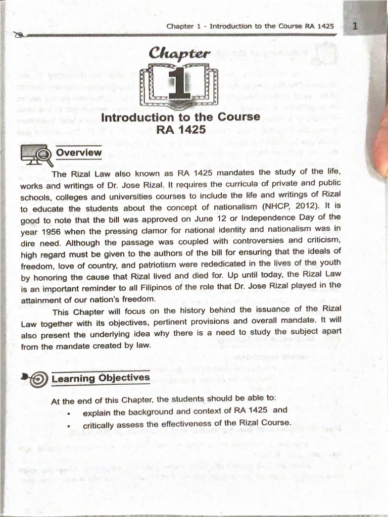 Part 1 Rizal 2 | PDF