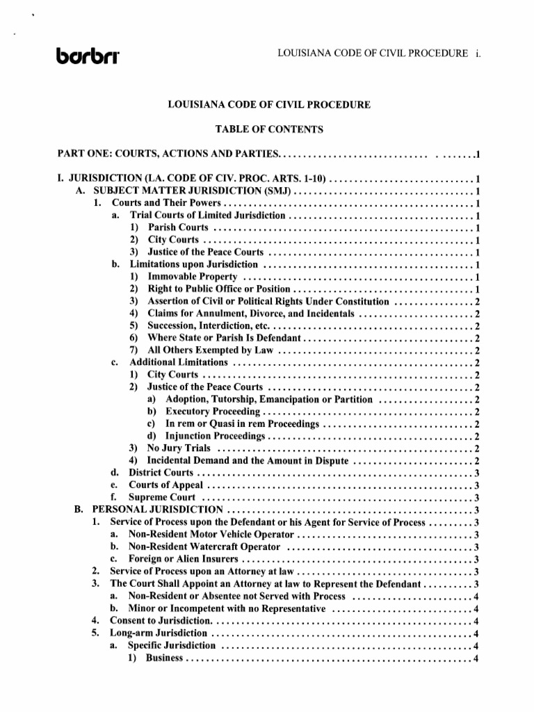 Barbri Outline | PDF