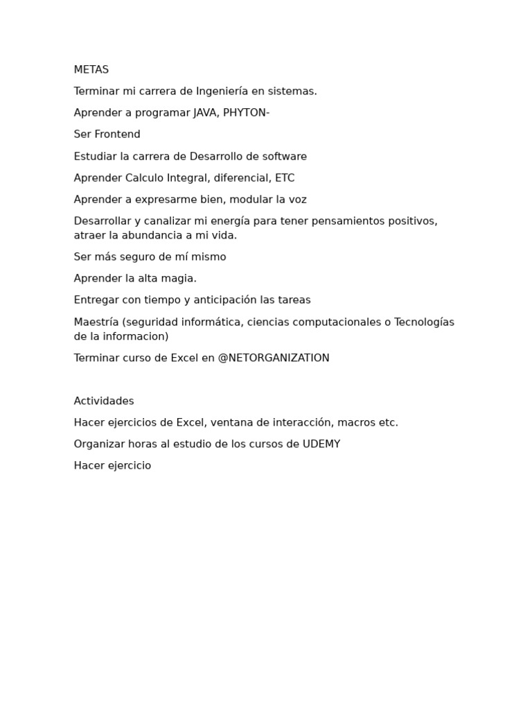 Metas pdf