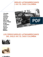 Historia de Los Ferrocarriles en Colombia