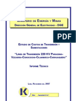 Informe Costo Linea Vizcarra-Carhuaquero v03 DGE
