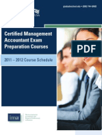 Certified Management Accountant Exam Prep (CMA) Brochure