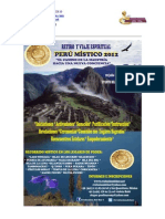 Programa Peru Mistico Italiano 2012 Retiro y Viaje Espiritual