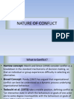 2.nature of Conflict