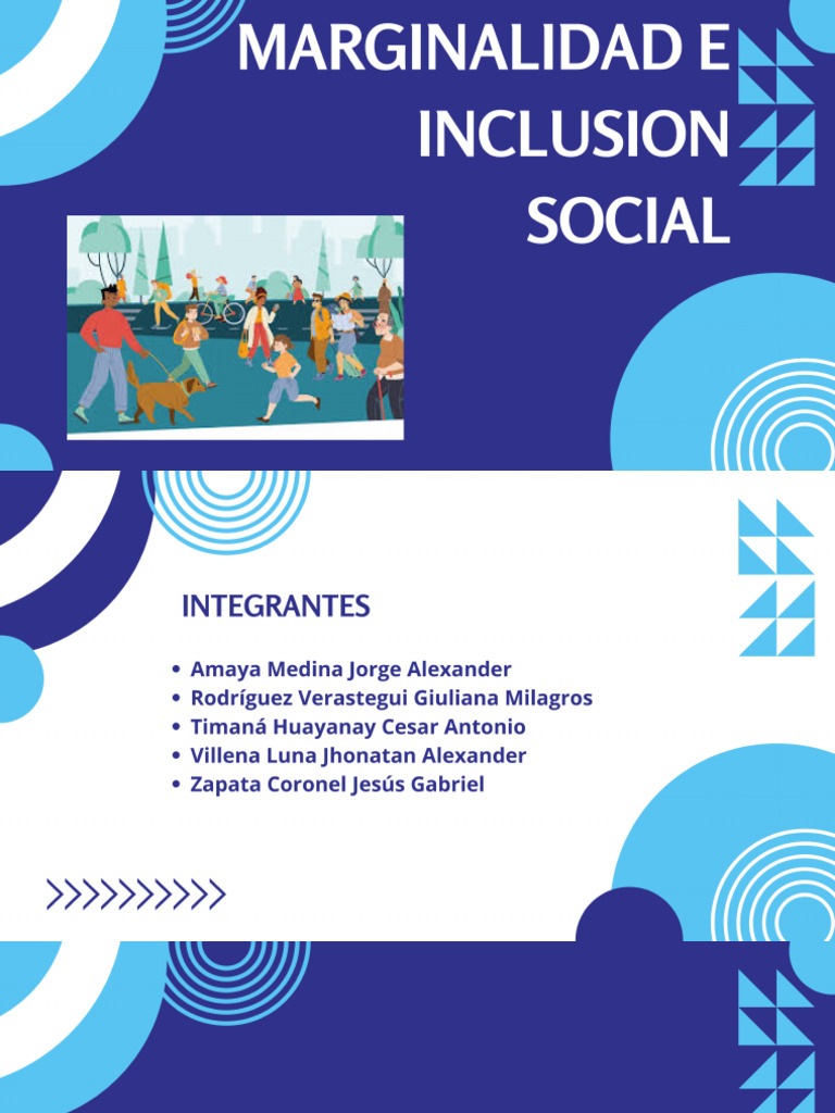 Grupo 6 - Marginalidad e Inclusion Social | PDF