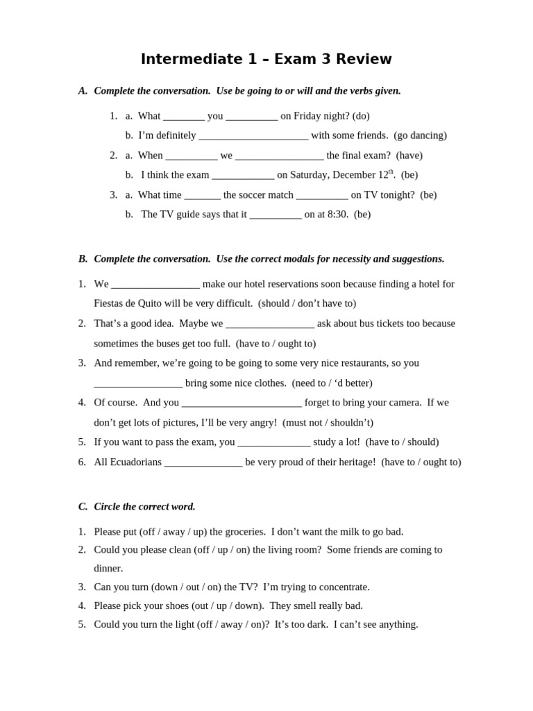I1 U6 - Review Exam 3 | PDF