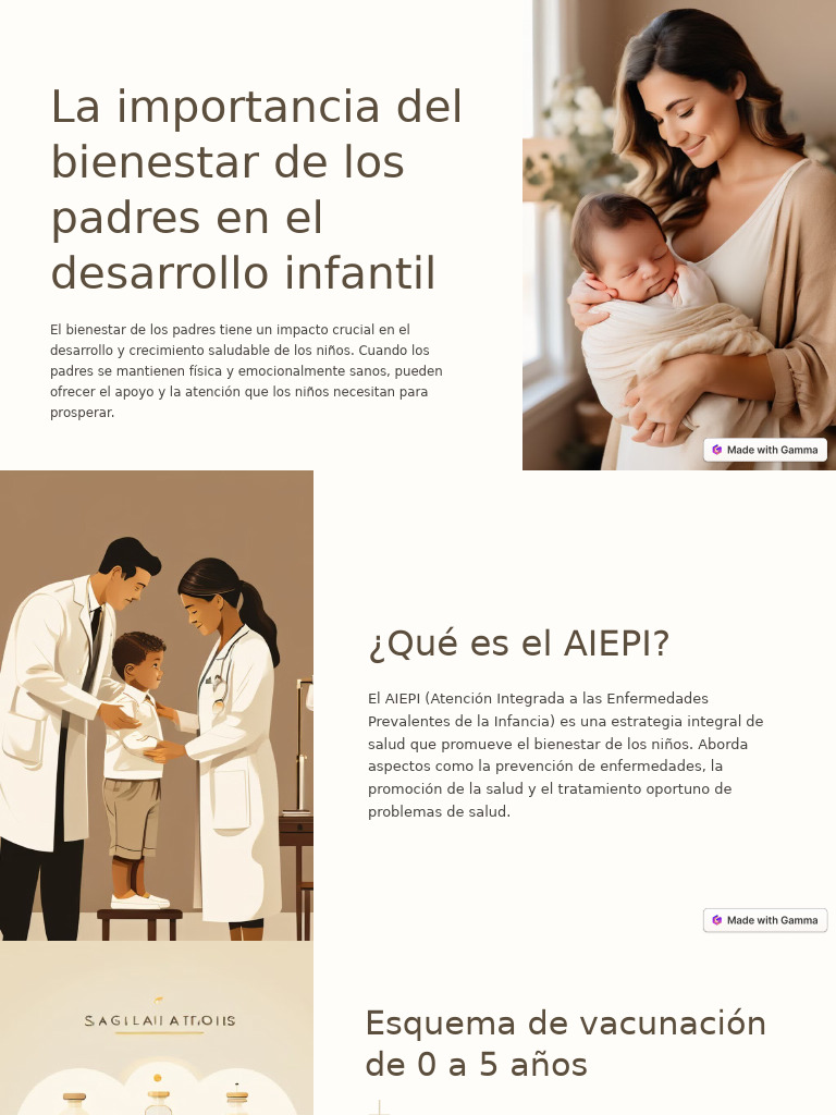 La Importancia Del Bienestar de Los Padres en El Desarrollo Infantil | PDF