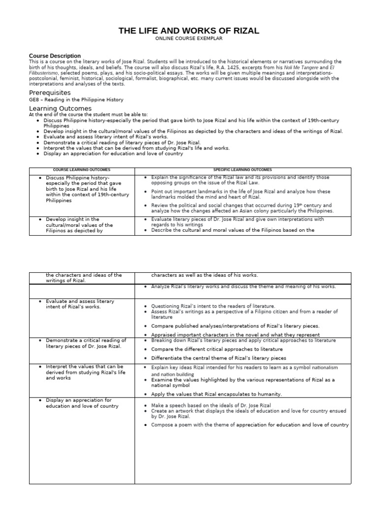 Lt+life+and+works+of+rizal++course+syllabus+exemplar - (Christian+d ...