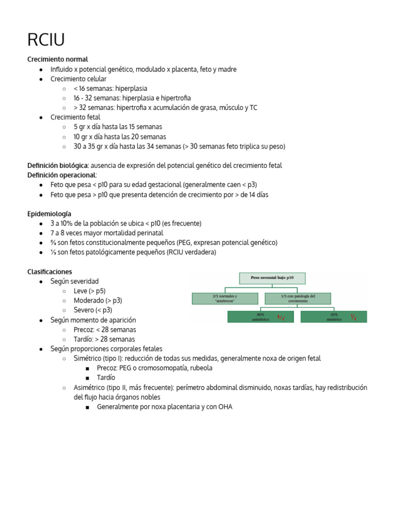 Resumen RCIU | PDF