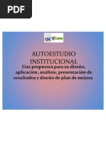 autoestudio institucional