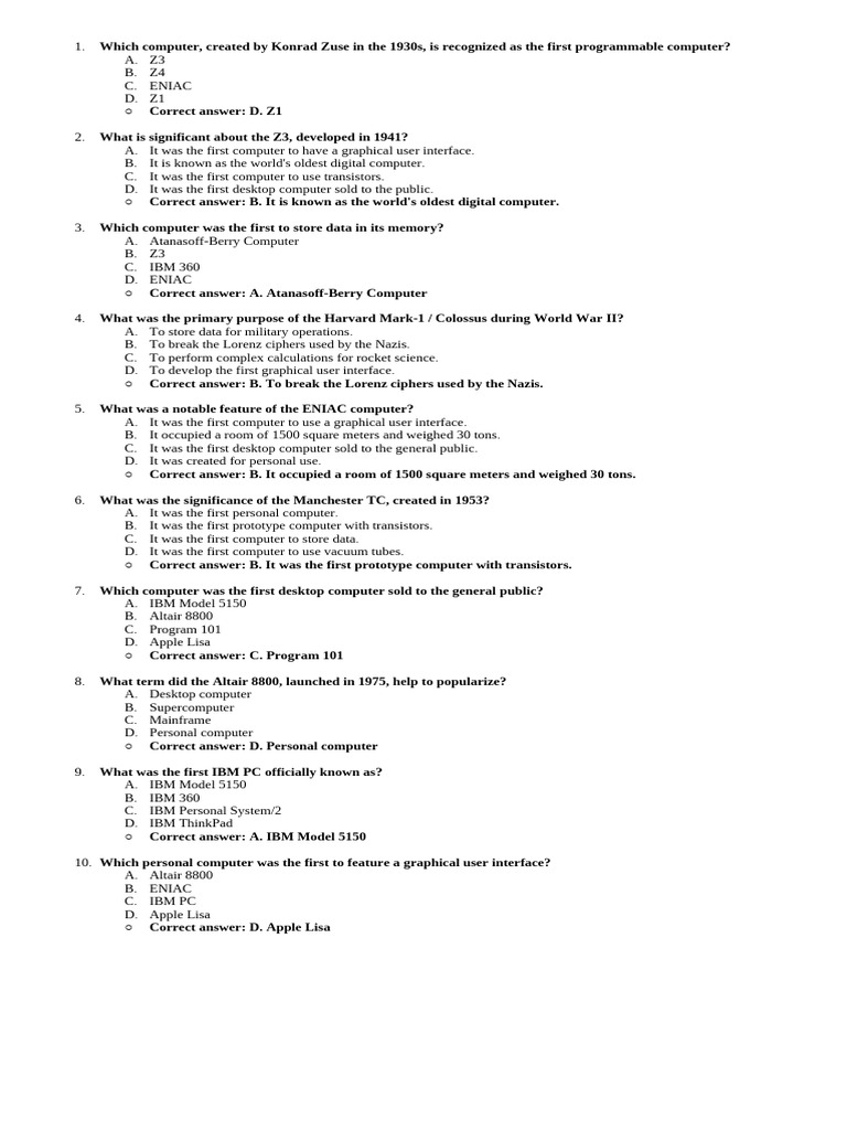 History of computers from 1930 to present pdf