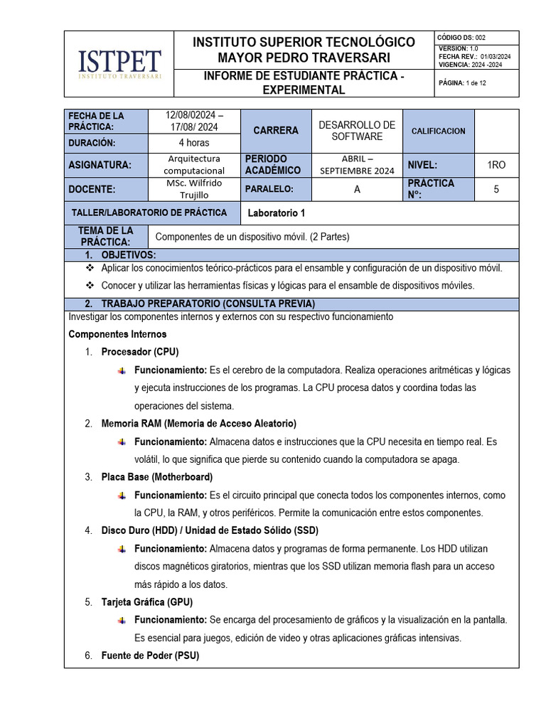 Practico Experimental 5 | PDF