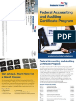 Federal Accouting & Auditing Certificate Program