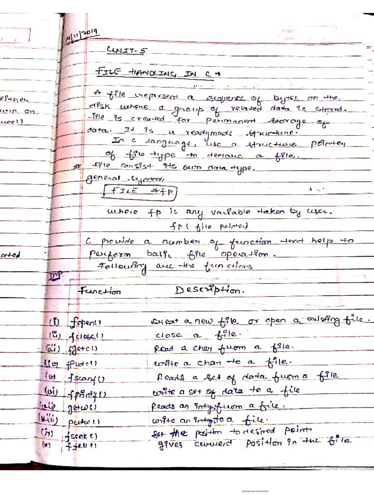 File Handlling | PDF