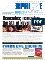 Bulletin: Remember, Remember, The 5th of November