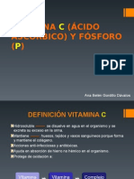 Vitamina C y Fósforo