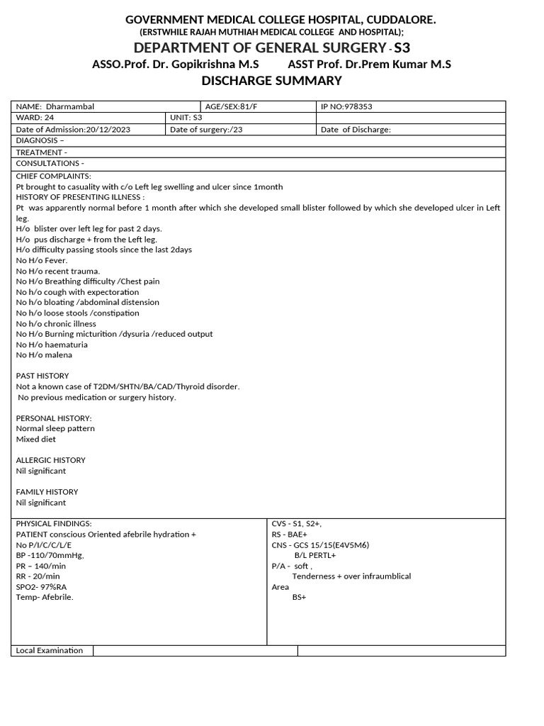 Surgery Final | PDF