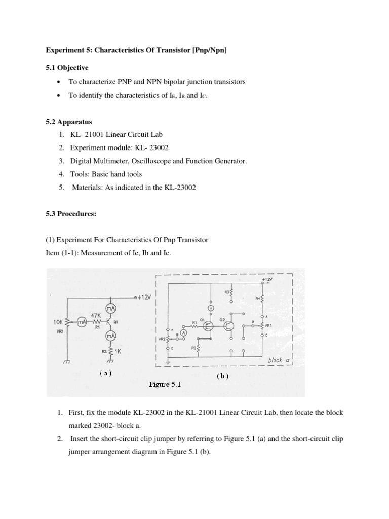 Physics Lab Experiments Class XII CBSE NPN TRANSISTOR, 49 OFF