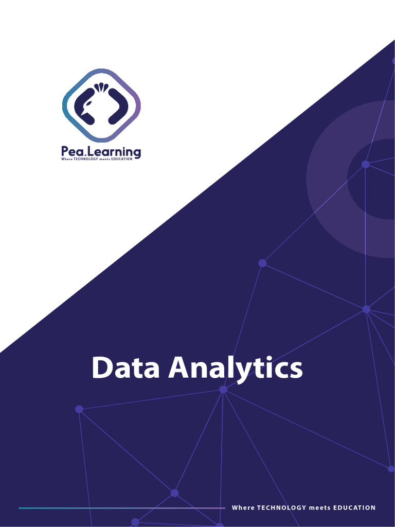 Data Analytics Pea Learning New | PDF