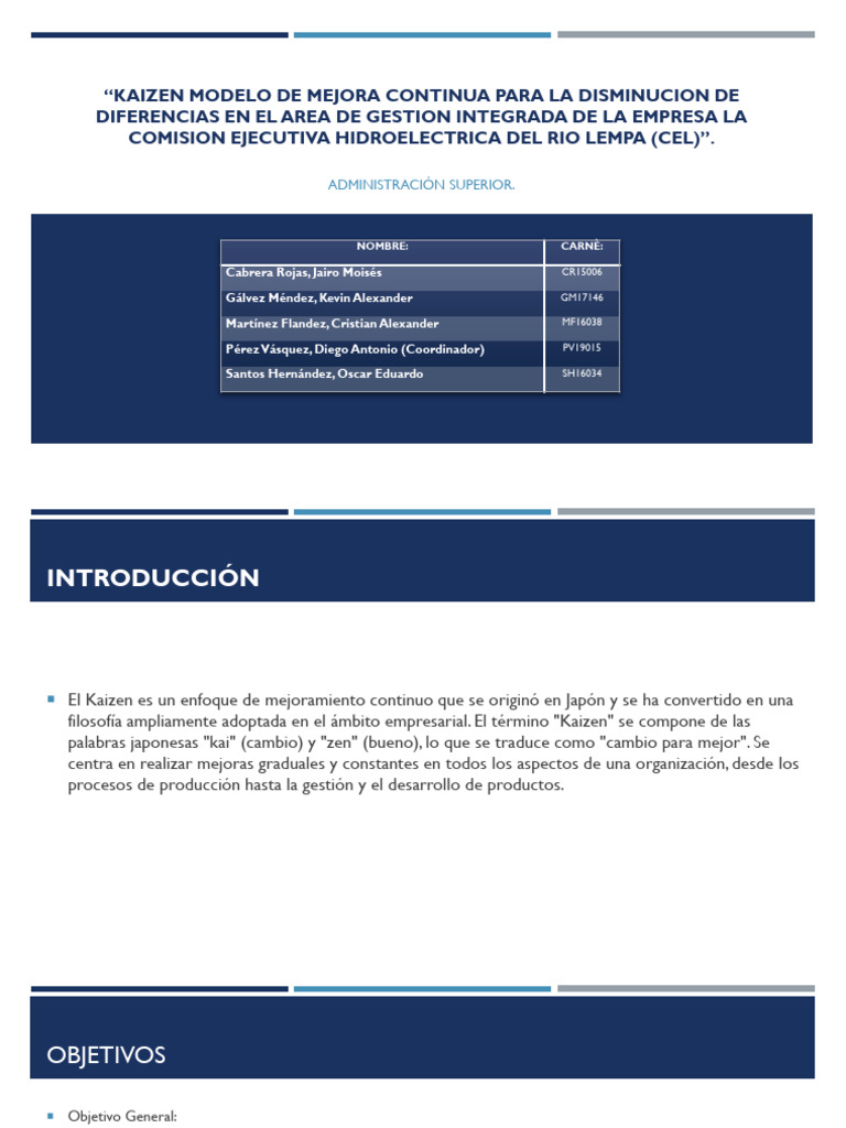 Kaizen Modelo de Mejora Continua | PDF