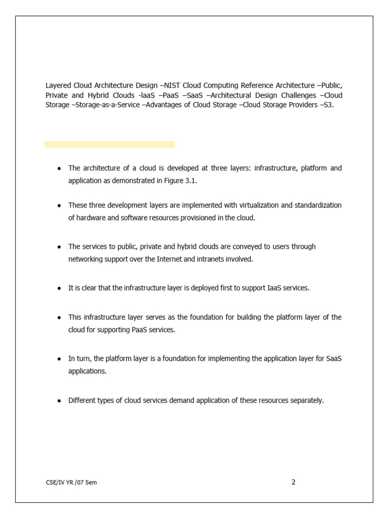 Advanced Cloud And Big Data