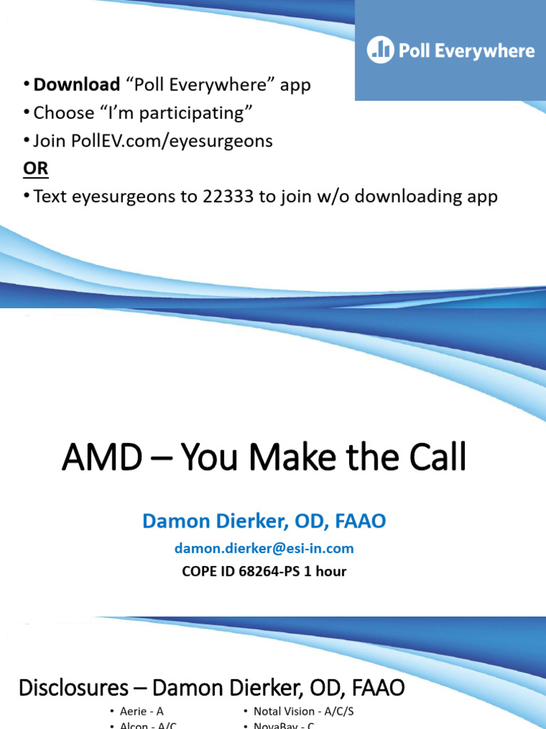 AMD You Make the Call | PDF