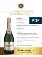 Woodbridge Sparkling Cranberry Orange Punch