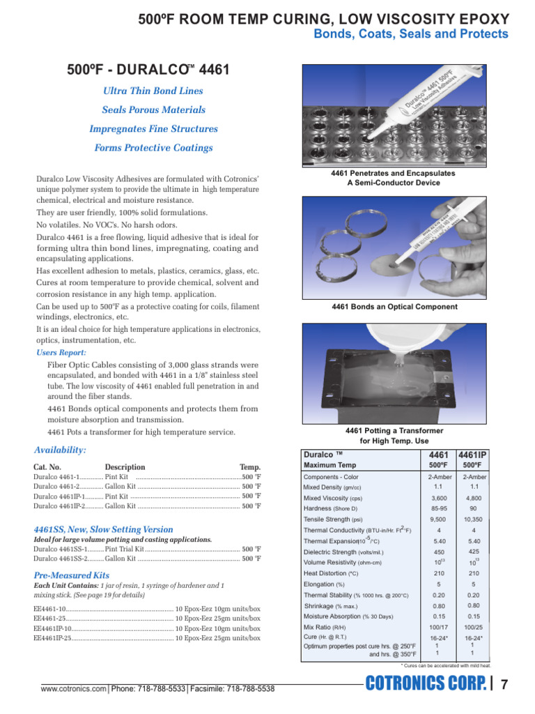 Duralco 4461 | PDF