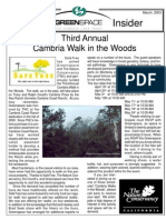 March 2003 Greenspace Insider, Cambria Land Trust