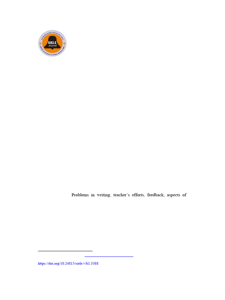 Efforts To Improve Writing Skills of High School Students | PDF ...