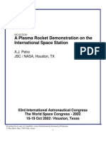 IAC-02-T.P.08 - Plasma Rocket Demo on ISS