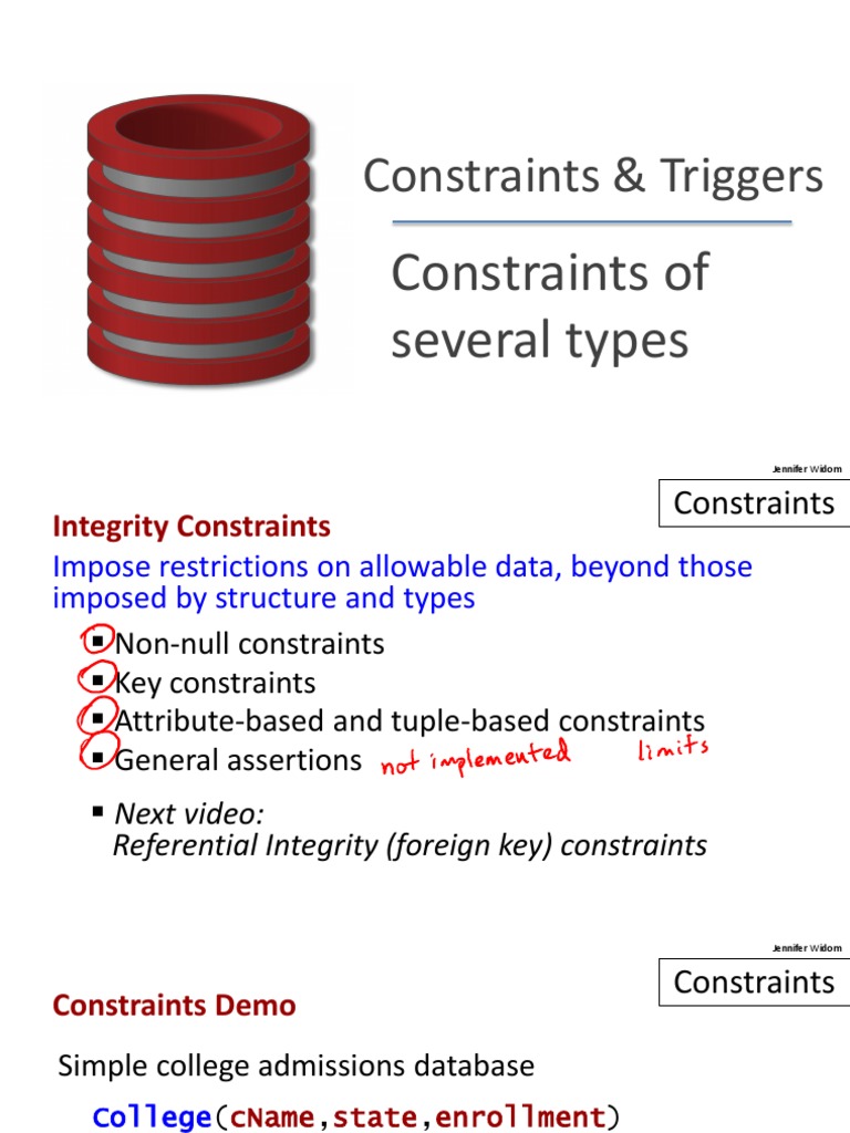Integrity Constraints in DBMS Explained | PDF